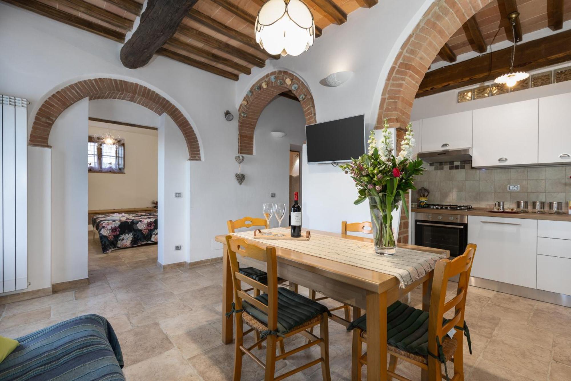 Вилла Casa Ernesto - Porzione Di Colonica Монтериджиони Экстерьер фото