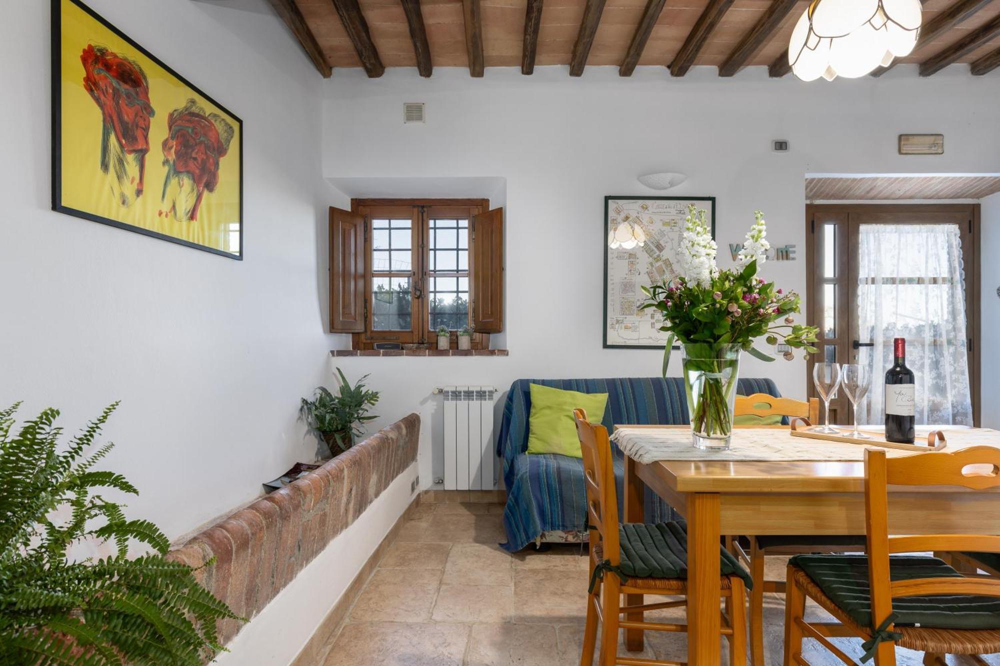 Вилла Casa Ernesto - Porzione Di Colonica Монтериджиони Экстерьер фото