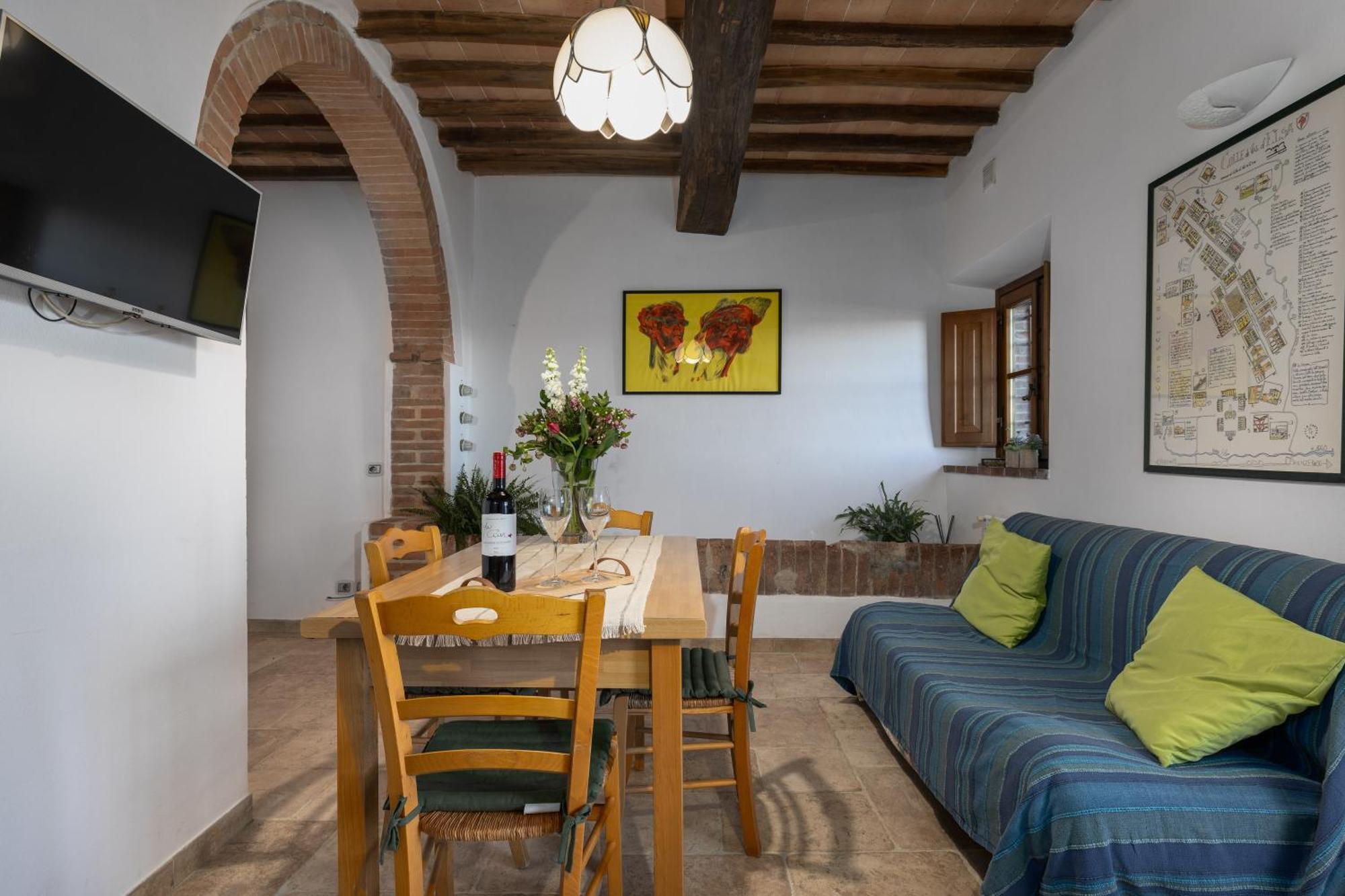 Вилла Casa Ernesto - Porzione Di Colonica Монтериджиони Экстерьер фото