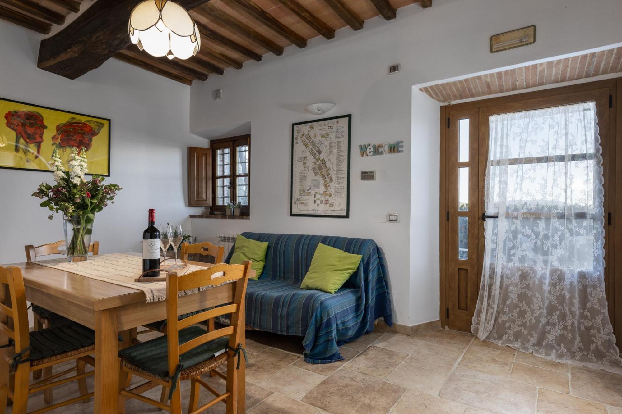 Вилла Casa Ernesto - Porzione Di Colonica Монтериджиони Экстерьер фото