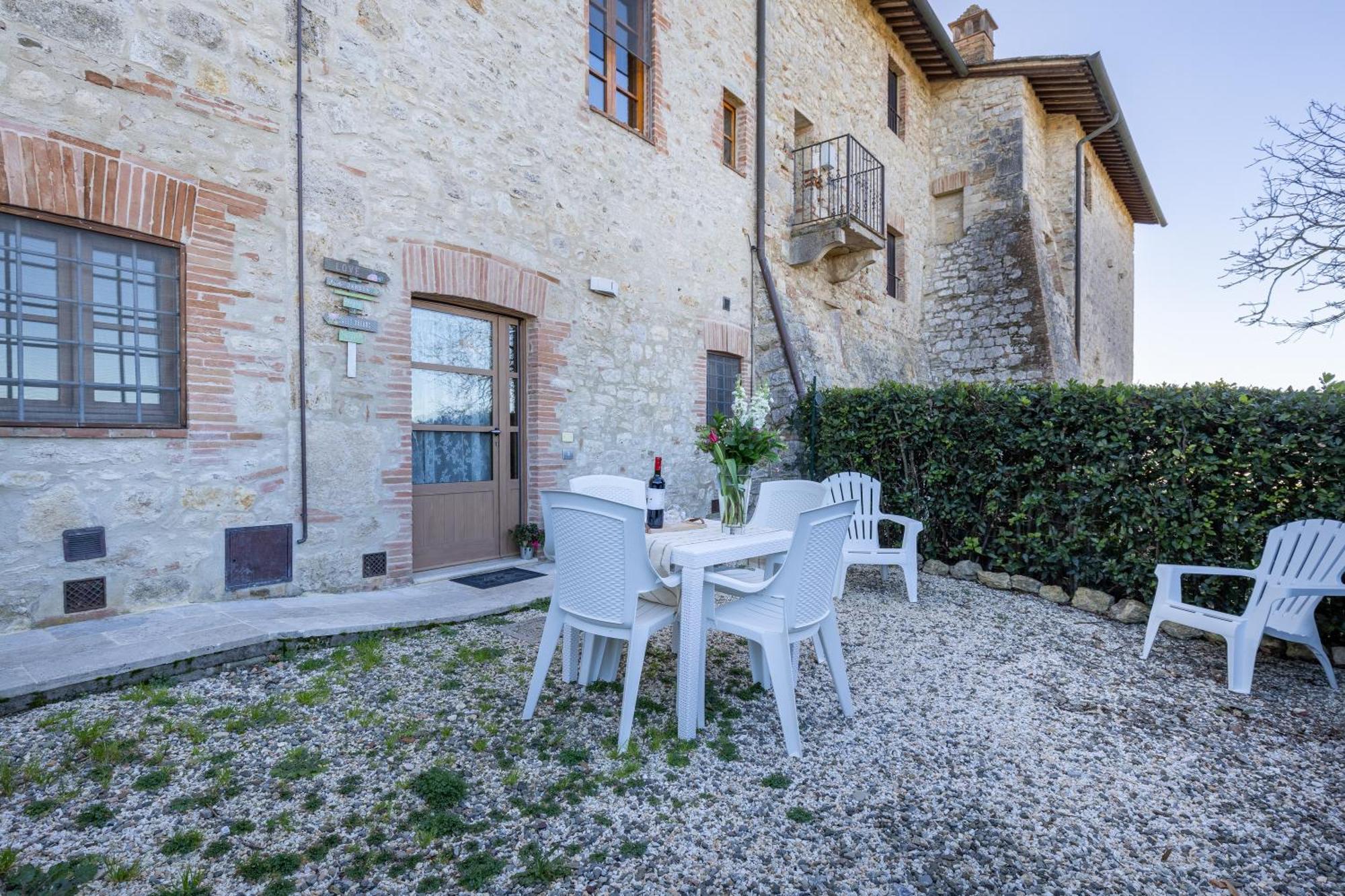Вилла Casa Ernesto - Porzione Di Colonica Монтериджиони Экстерьер фото